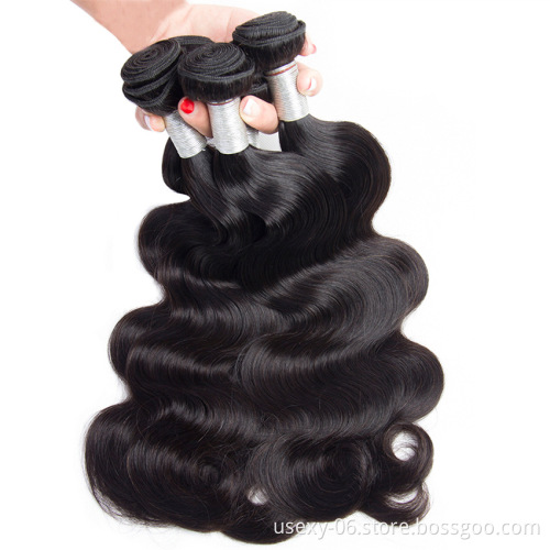 Whole Sale Free Sample Mink Brazilian  Cuticle Aligned Virgin 100% Human Cheap Hair Weave  Bundles Deals